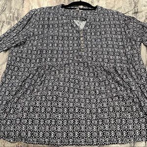 Dress Barn Women’s Patterned Blouse
